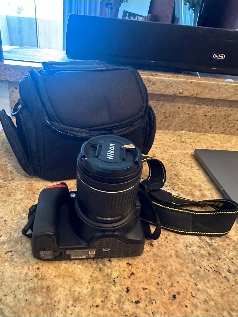 Nikon D3500 24.2 MP Digital SLR Camera Including Charger and Lens